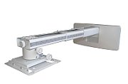 Suport videoproiector de perete Optoma OWM3000, distanta perete-proiector  407 - 822mm, alb