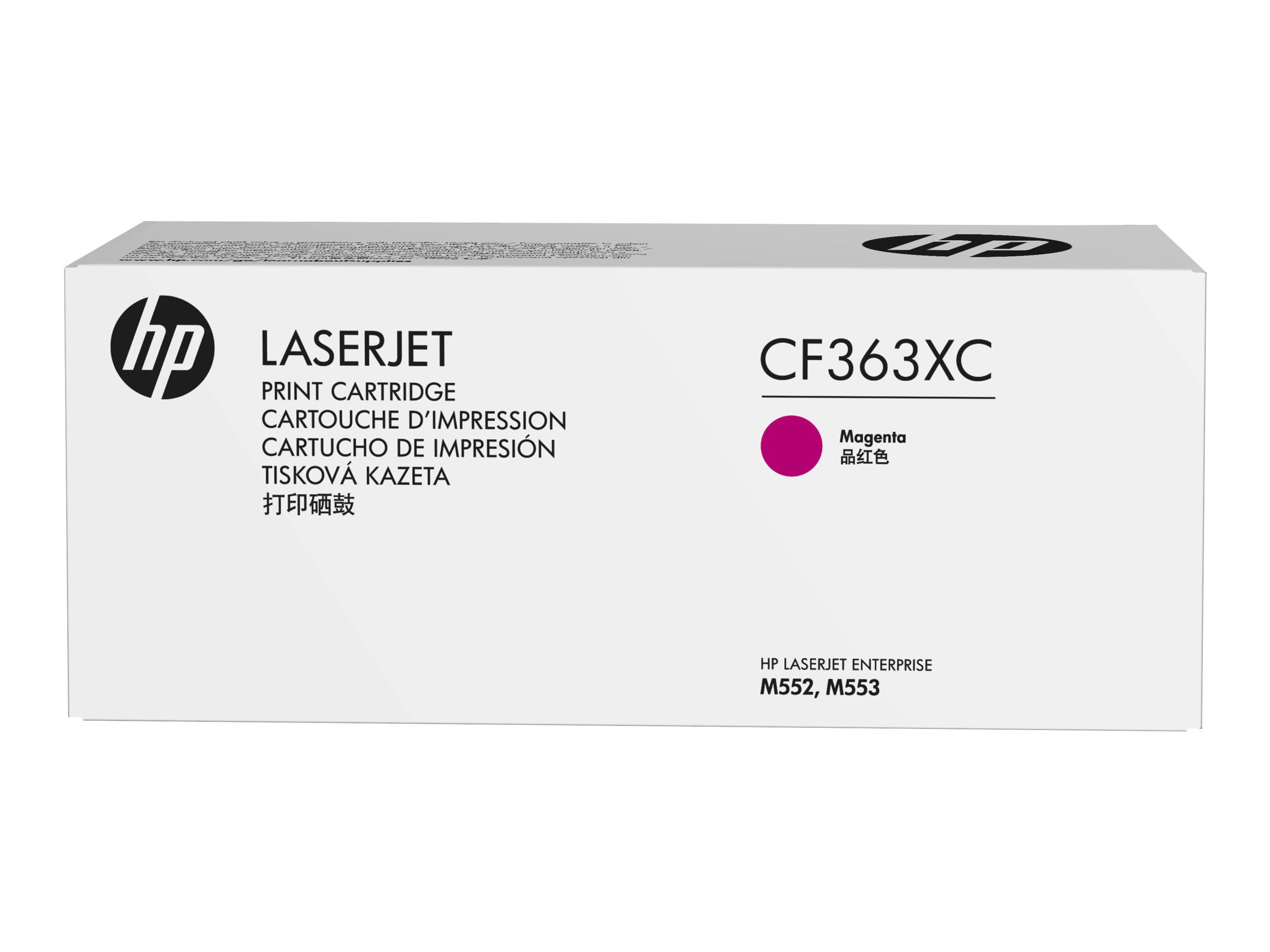 Cartus toner HP CF363XC ,Magenta ,9500 pagini ,Original (HP Color LaserJet Enterprise M552/M553/M577)