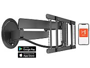 Suport TV de perete motorizat Vogel's 7675 PRO, 40 -77 , max.35 kg, negru