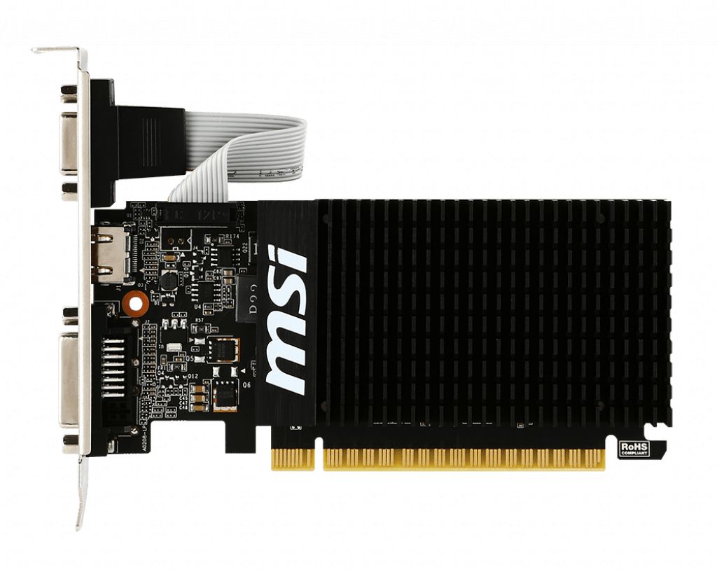 MSI GT 710 2GD3H LP 2GB DDR3 64bit VGA DVI HDMI REFURBISHED (P)_2