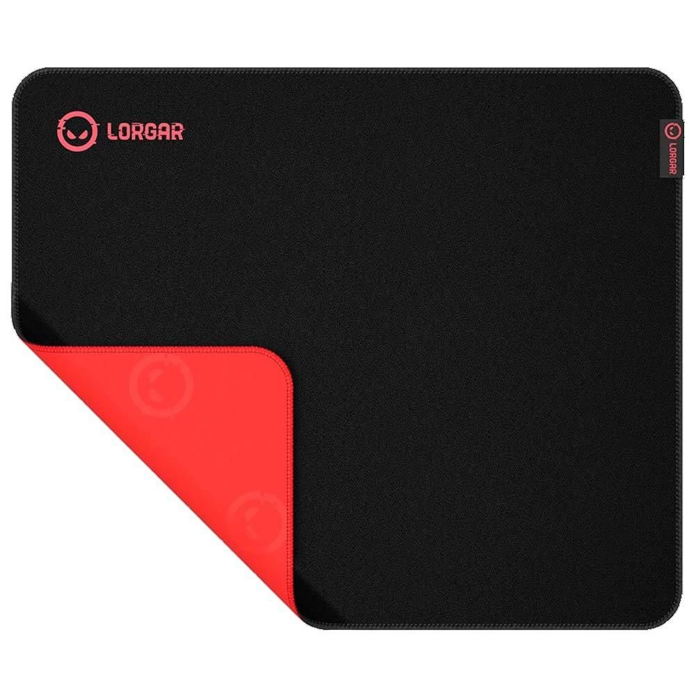 Lorgar Main 325, Gaming mouse pad, Precise control surface, Red anti-slip rubber base, size: 500mm x 420mm x 3mm, weight 0.4kg_1