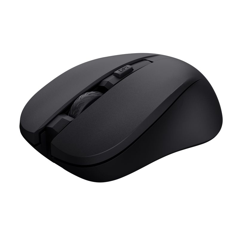 Mouse Wireless Trust Mydo, DPI:1000-1800, negru