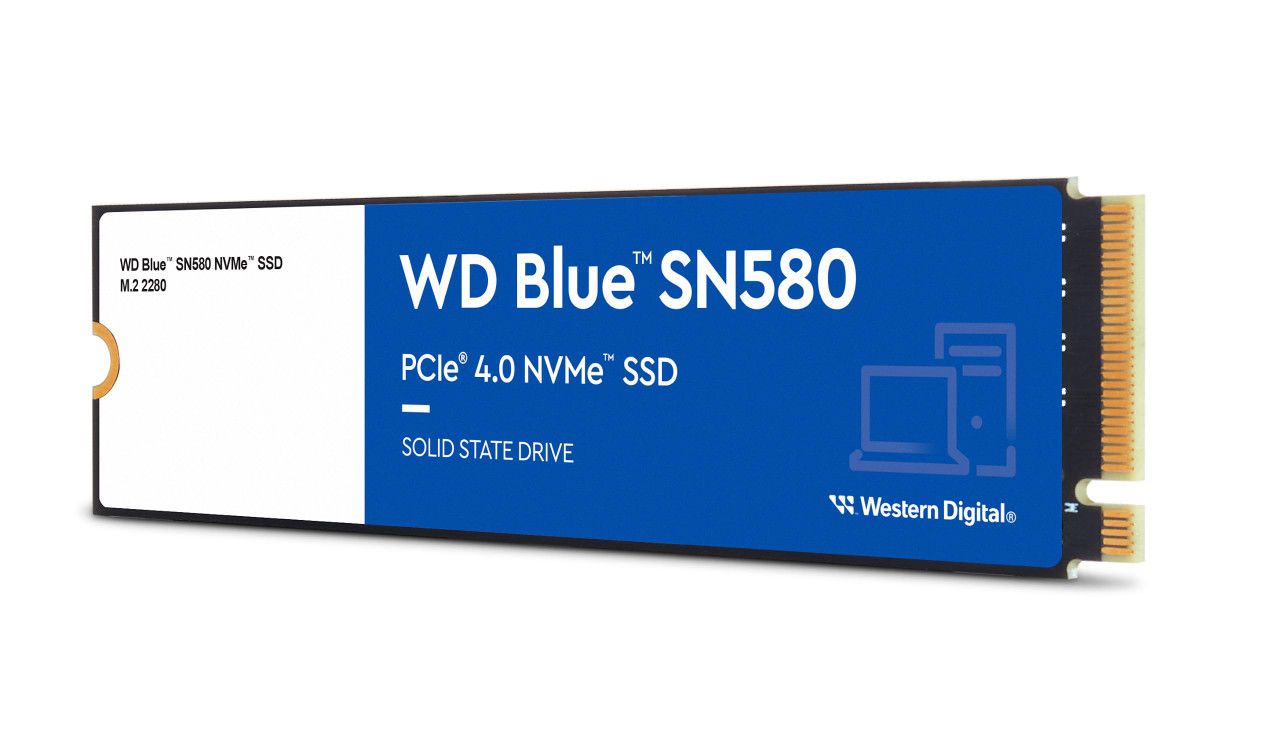 Western Digital WD SSD M.2 (2280) 2TB Blue SN580 PCIe 4.0/NVMe (Di)