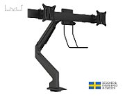 Suport 2 monitoare Gas Lift Multibrackets HD MB-5952, 15 -28 , min.2-max.10kg / ecran, negru