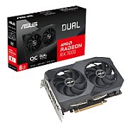 Placa video ASUS Radeon RX 7600 Dual OC V2 8 GB GDDR6 128 bit