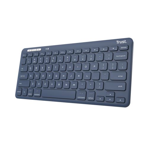 TRUST LYRA Compact Wireless and rechargeable Keyboard Blue US_1