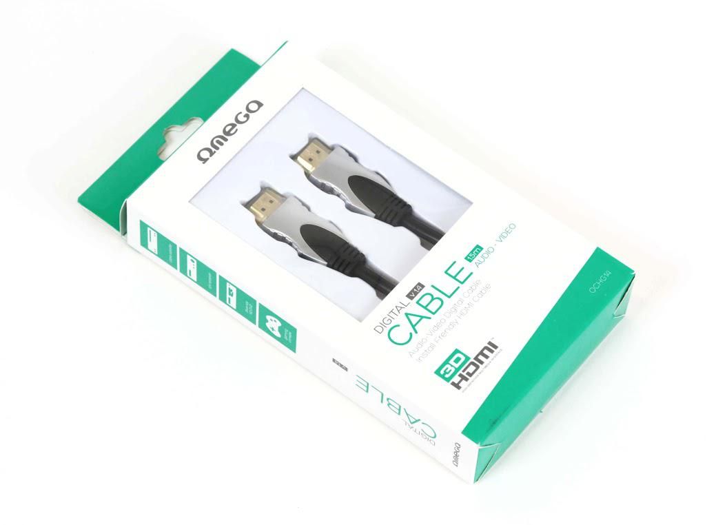 OMEGA CABLE HDMI GOLD 1.5M BLISTER [41850]