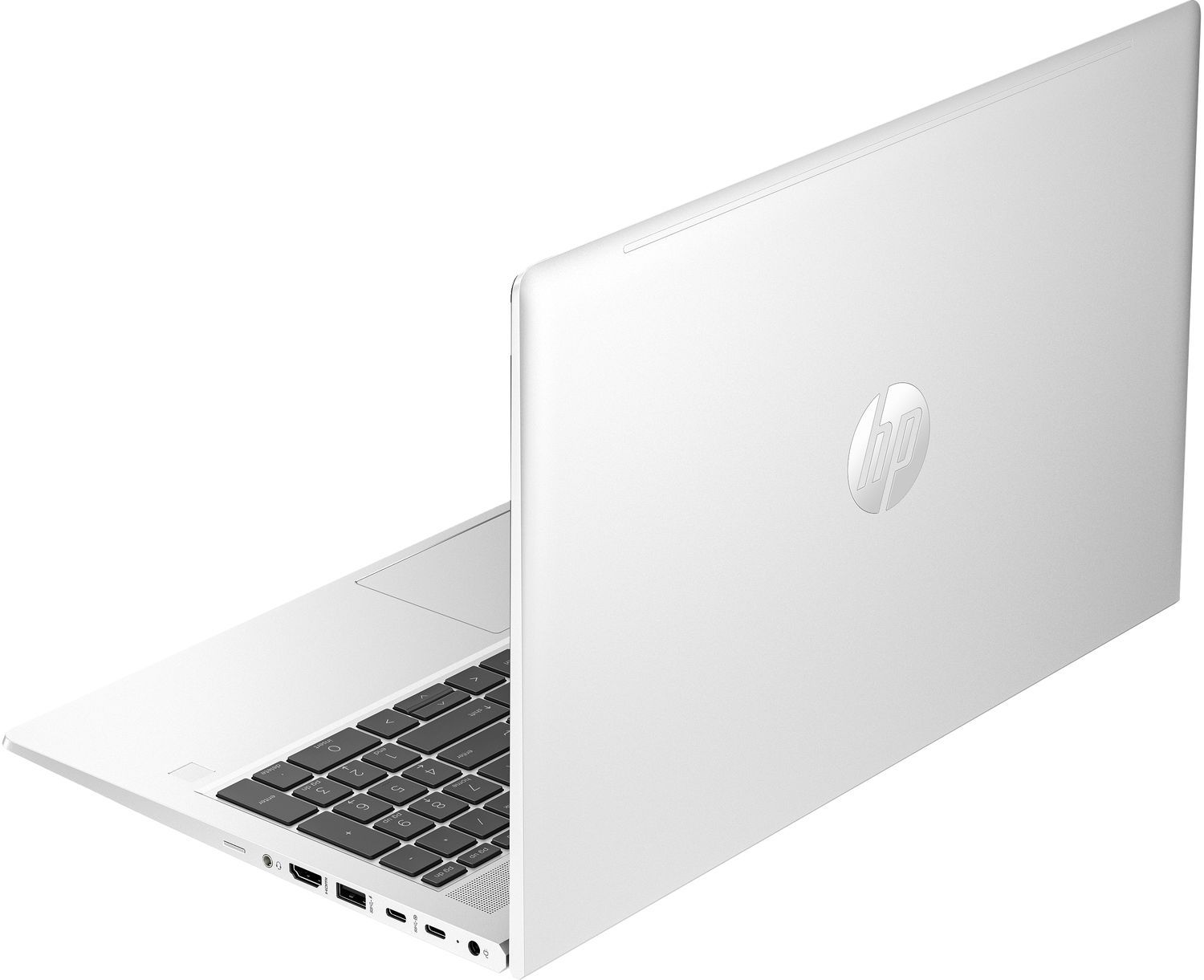 Laptop HP ProBook 450 G10 cu procesor Intel Core i7-1355U 10-Core (1.7GHz, up to 5.0GHz, 12MB), 15.6 inch FHD, NVIDIA RTX 2050- 4GB GDDR6, 16GB DDR4, SSD, 512GB PCIe NVMe, Free DOS, Pike Silver, 3yw_4