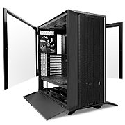 Lian Li Carcasa Lian Li LANCOOL III E-ATX Mid-Tower negru, PCI-Slots 8, Preinstalled fans 4x 140 mm