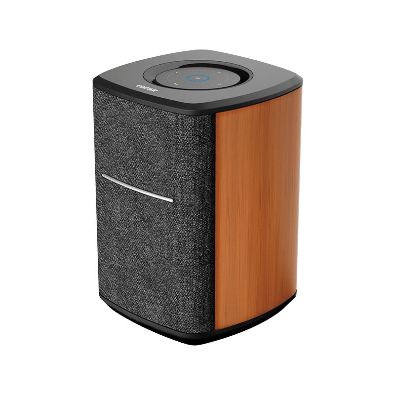 BOXE EDIFIER portabile bluetooth, RMS: 40W (25W + 15W), Bluetooth 5.0, asociere wireless cu alt MS50A, suport Amazon Alexa / Echo, MDF, brown,  MS50A-BR   (timbru verde 0.8 lei)