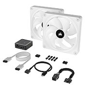 Ventilator Corsair CO-9051008-WW ,140 x 140 x 25 mm ,400 - 2000 rpm ,Alb ,RGB 