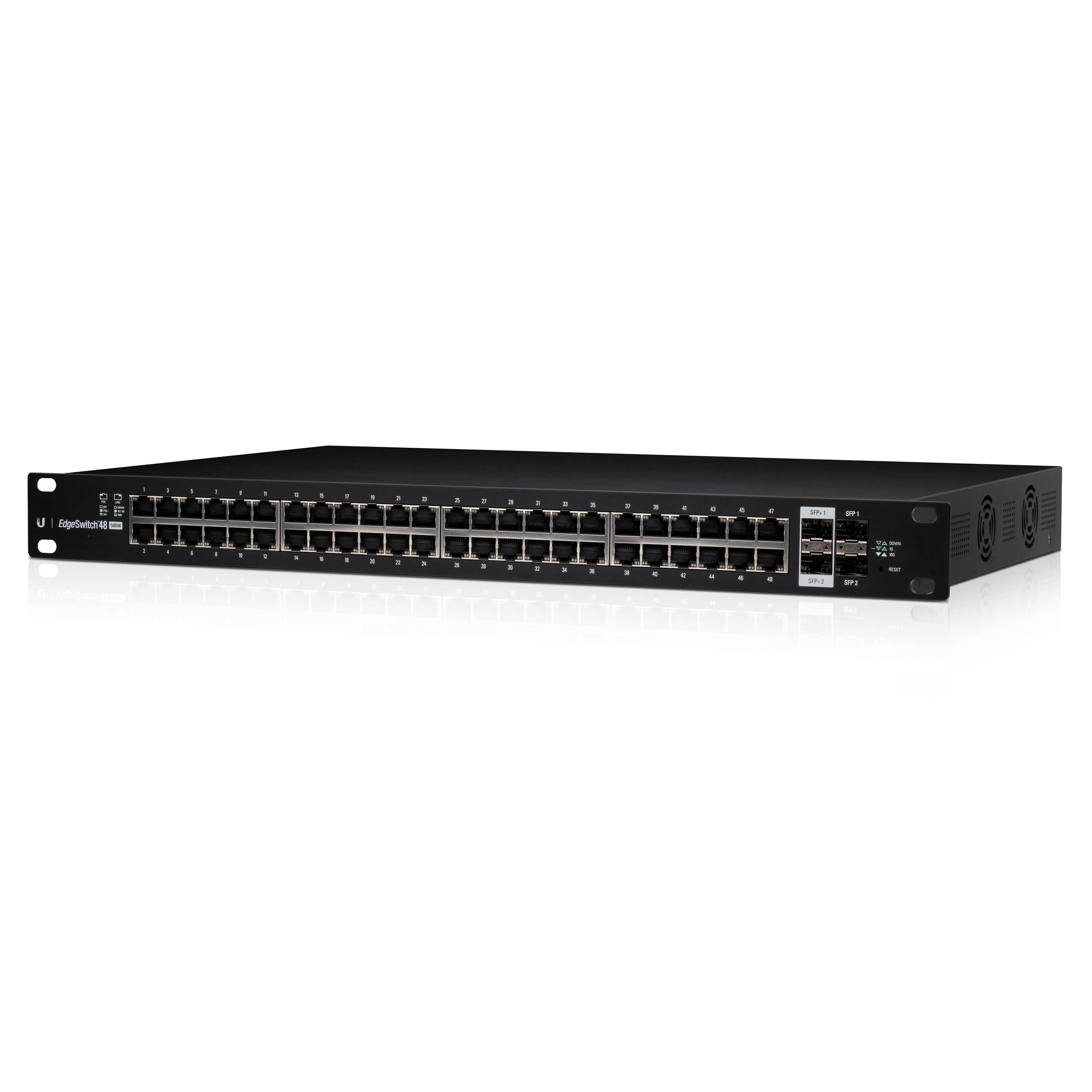 Jnc UBIQUITI ES-48-500W 48-ports 2xSFP+ & 2xSFP Gigabit PoE switch 24V/48V 802.3af