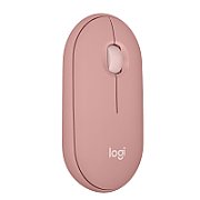 LOGITECH Pebble Mouse 2 M350s - TONAL ROSE - BT - N/A - EMEA-808 - DONGLELESS