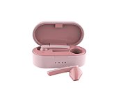 Casti Akai BTE-J10P wireless, bluetooth 5.0, putere iesire incarcare 5V 500mA, capacitate baterie in standby pana la 240 ore, roz