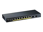 Switch Zyxel GS1900-10HP-EU0102F, 8 porturi 10/100/1000 Mbps