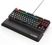 Wrist Rest, Tenkeyless, Slim, 17mm, Negru