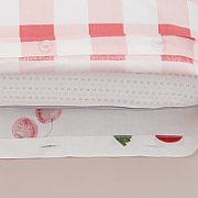 SET DE PAT SINGLE BUMBAC CHERRY