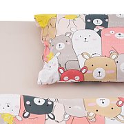 SET DE PAT SINGLE BUMBAC ANIMALS