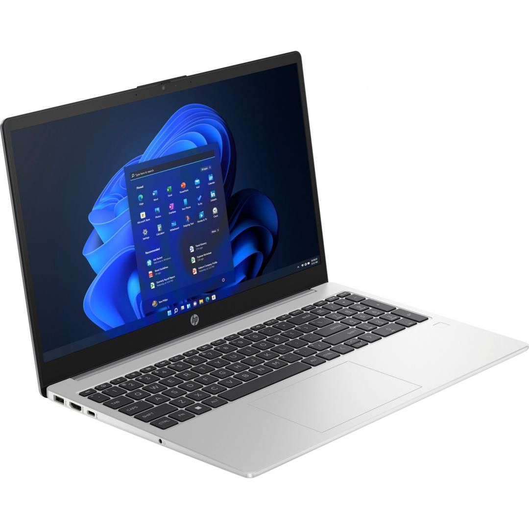 Laptop HP 250 G10 cu procesor Intel Core i5-1335U 10-Core (1.3GHz, up to 4.6GHz, 12MB), 15.6 inch FHD, Intel UHD Graphics, 16GB DDR4, SSD, 512GB PCIe NVMe, Free DOS, Turbo Silver_2