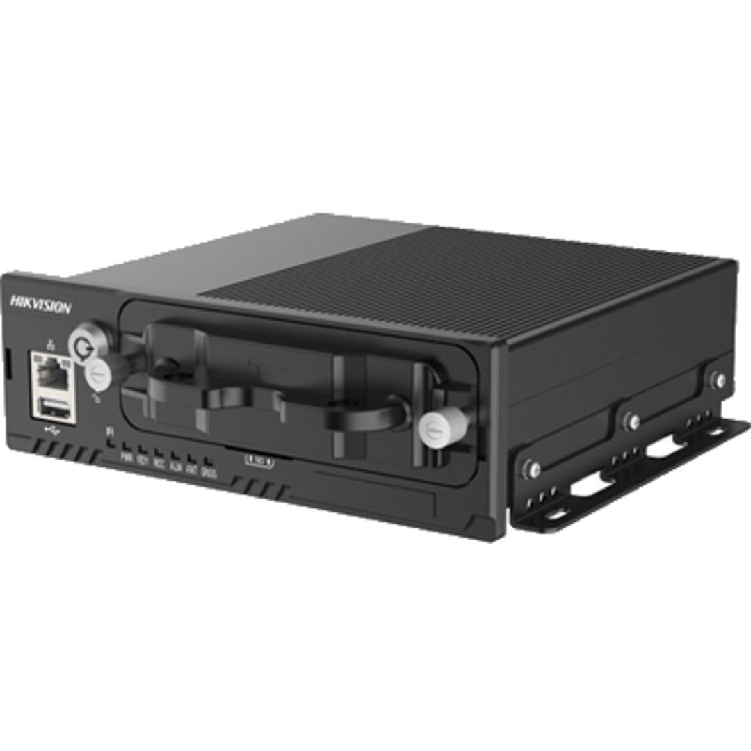 NVR 4 canale Hikvision AE-MN5043 4-ch connected via PoE interfaces and 4-ch extendable via PoE switch,Two-way Audio 1, integrated in EXT.DEV interface, Main output: 1, integrated in EXT.DEV interface, Storage:HDD/SSD - 2 × 2.5 inch HDD/SSD, up to 2 TB for each HDD/SSD HDD/SSD data can be exported