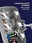 Prelungitor cu Protectie Serioux QC3.0. Parametri nominali: 2500W-10A(Max) 250V Intrare: AC100-250V 10A 50/60HZ Ieșire PD: 5V=3A 9V=2.22A 12V=1.67A 20W (MAX) Ieșire QC: 5V-3A 9V=2A 12V=1.5A 18W (MAX) Ieșire Auto-ID: 5V-2.4A 12W (MAX) Putere totală: 20W MAX