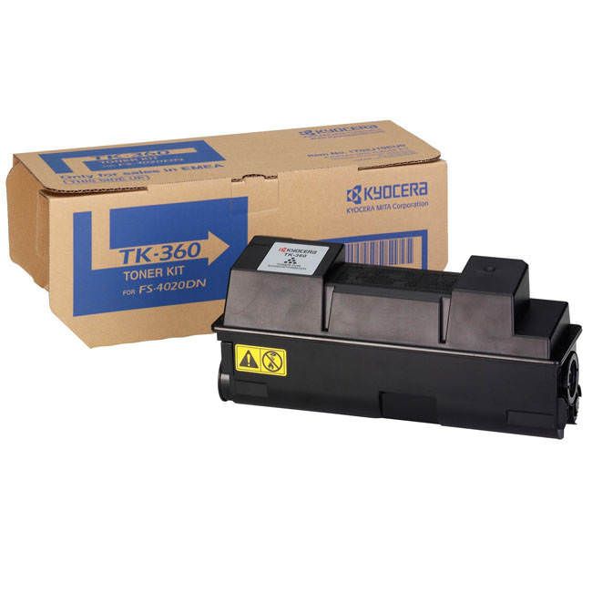 Cartus toner Kyocera 1T02J20EU0 ,Negru ,20 000 pagini ,Original (TK-360) 