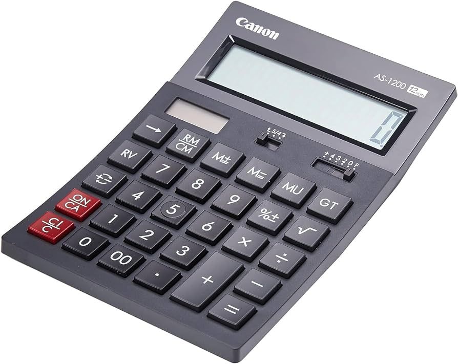 CANON AS1200 CALCULATOR DESKT 12DIG
