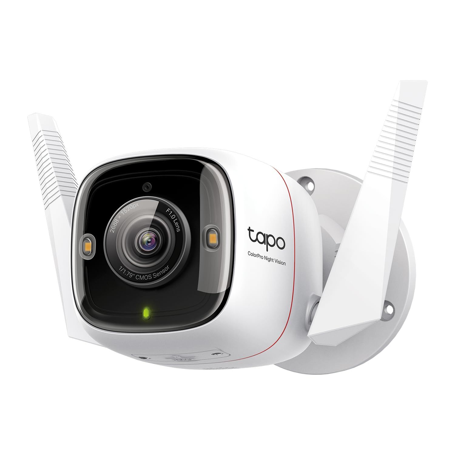 Camera Supraveghere WIFI, wireless TAPO C325WB, Senzor: 1/1.79  Progressive Scan CMOS, Rezolutie: 2K QHD 4MP, Lentila: F/NO: 1.0±5% Distanță focală: 4.58mm±5%, Unghi vizualizare: 127°, Night Vision ColorPro, Weatherproof: IP66, Standarde si protocoale: IEEE 802.11b/g/n, 2.4 GHz, Dimensiuni: 148.7 x