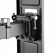 Suport TV de perete Serioux TV61-466, compatibilitate  dimensiune ecran: 37 -80 , compatibilitate VESA: 200x200, 300x200, 400x200, 300x300, 400x300, 400x400, 600x400, greutate maximă suportata: 60kg, distanta fata de perete: 77~428mm, inclinare: +3°~-15°, pivotare:  +60°~-60°, nivel ecran: +3°~-3°