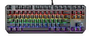 Tastatura Trust GXT834 Callaz Tenkeyless cu fir mecanica, conexiune USB-A male 2.0, switch type linear,  numar taste 87, iluminare LED  negru