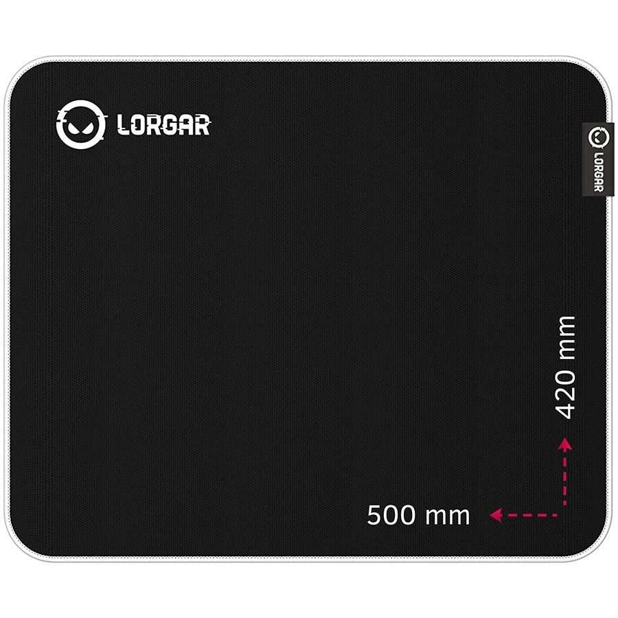 Lorgar Legacer 755, Gaming mouse pad, Ultra-gliding surface, Purple anti-slip rubber base, size: 500mm x 420mm x 3mm, weight 0.45kg_1