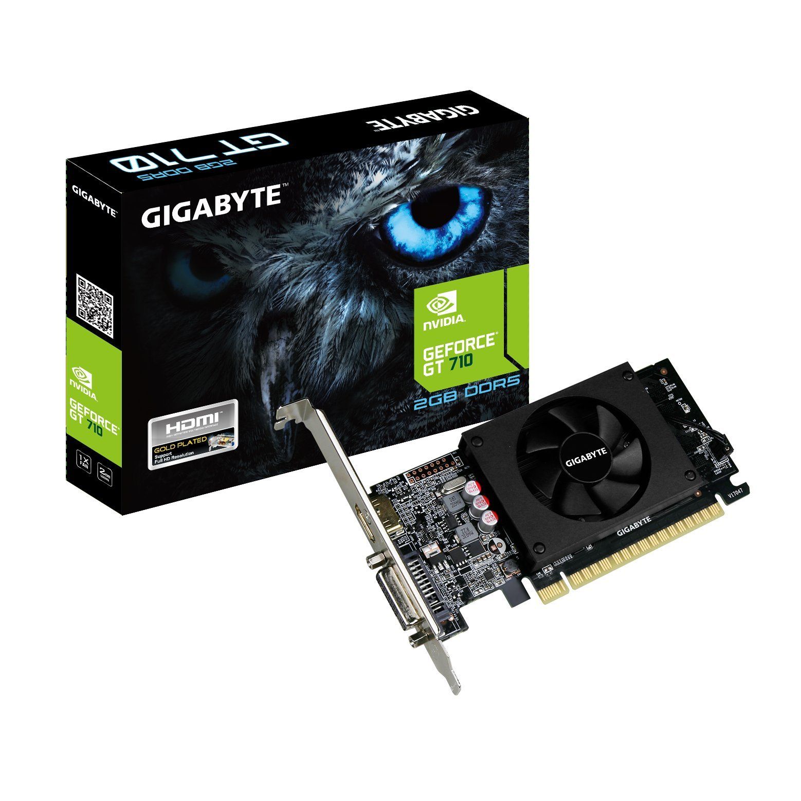 Placa video Gigabyte Geforce GT 710, 2GB, GDDR5, 64-Bit_1