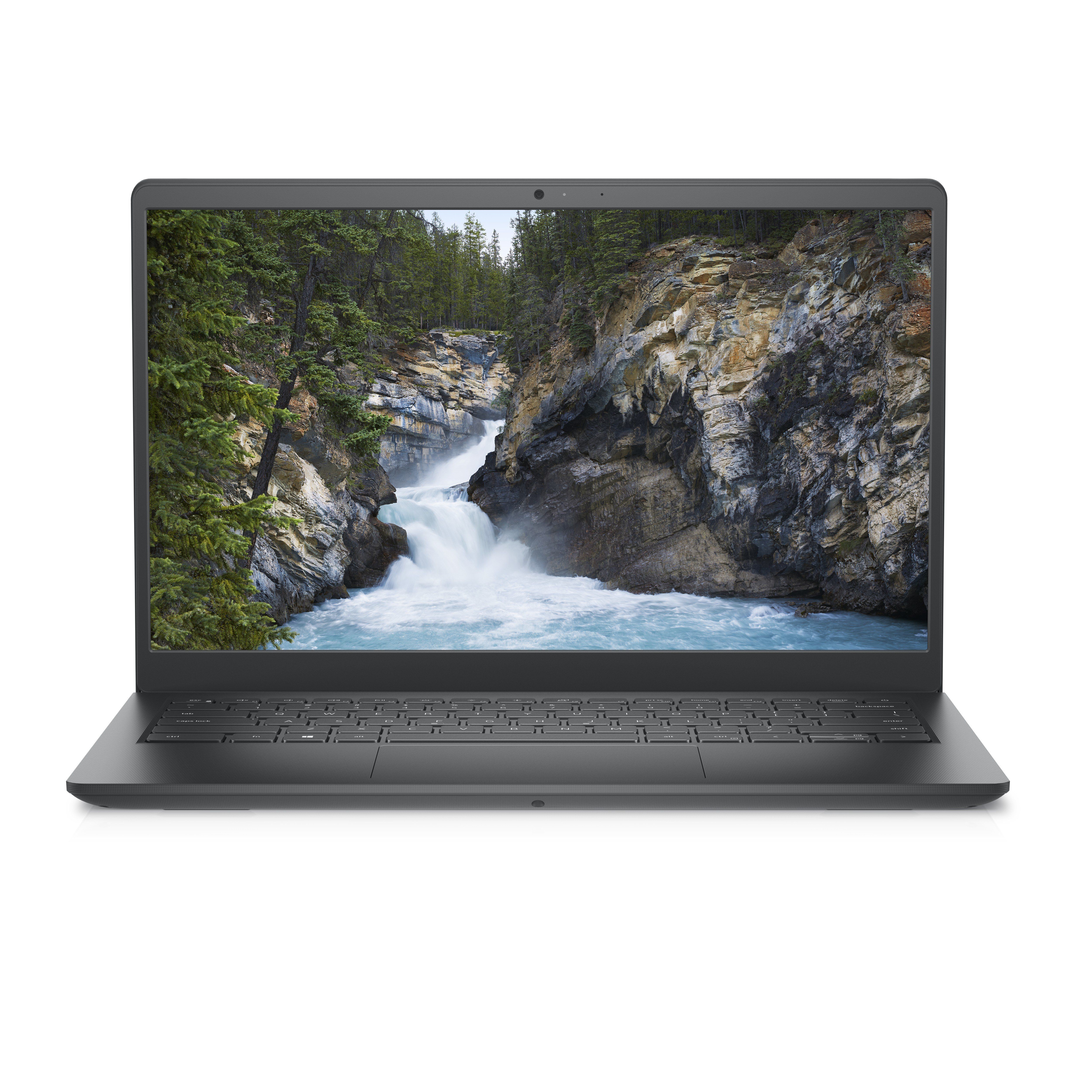 Laptop Dell Vostro 3430, 14.0-inch FHD (1920 x 1080) Anti-Glare LED Backlight Non-Touch Narrow Border WVA Display, Carbon Black Palmrest without Finger Printer, with type C Reader, Carbon Black, 13th Generation Intel Core i3-1305U (10 MB cache, 5 cores, 6 threads, up to 4.50 GHz), Intel(R) UHD_1