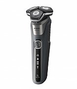 Aparat de Ras PHILIPS Shaver Series 5000 S5887/30 Acumulator, Autonomie 60 min, SkinIQ, Gri