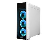 CARCASE Chieftec,  Scorpion III  middle tower White , ATX Gaming case, T Glass, 4x RGB fan, MB sync, remote,  GL-03W-OP  (timbru verde 0.32 lei)