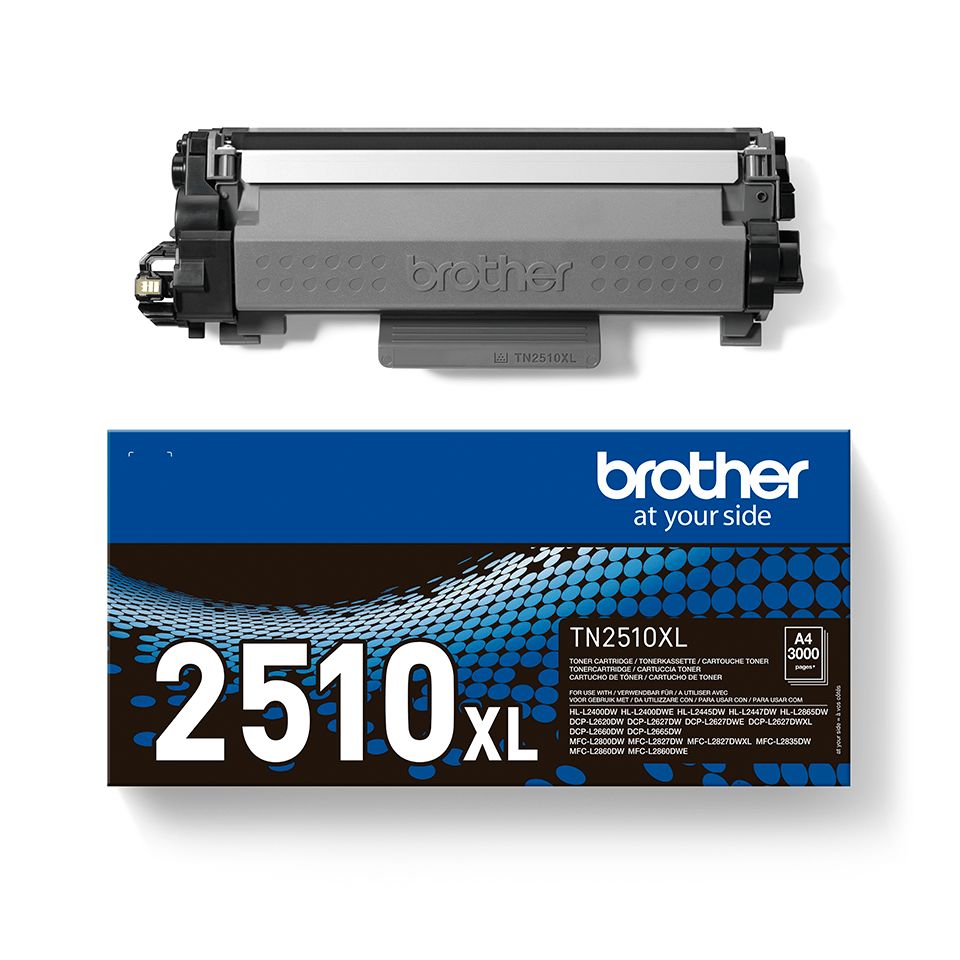 Cartus toner Brother TN2510XL ,Negru ,3000 pagini ,Original (TN2510XL) 