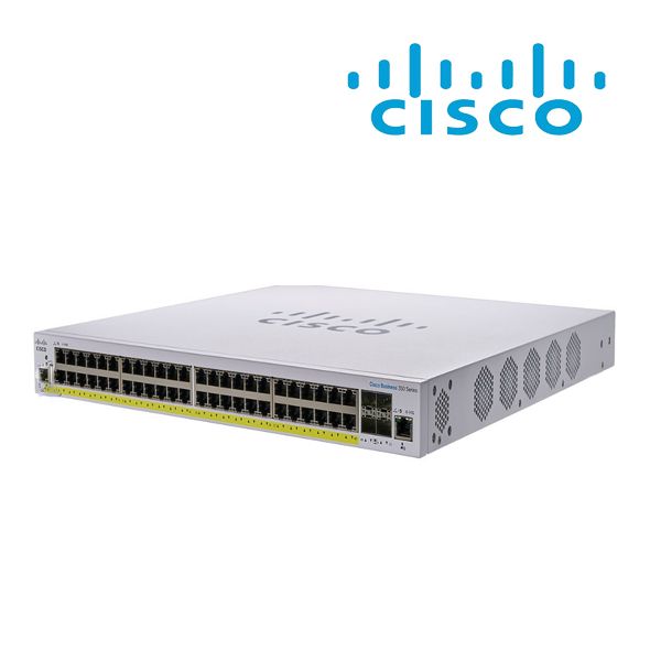 Cisco CBS350-48P-4G-EU network switch Managed L2/L3 Gigabit Ethernet (10/100/1000) Silver_1
