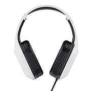 Casti Trust GXT415P Zirox cu fir, alb