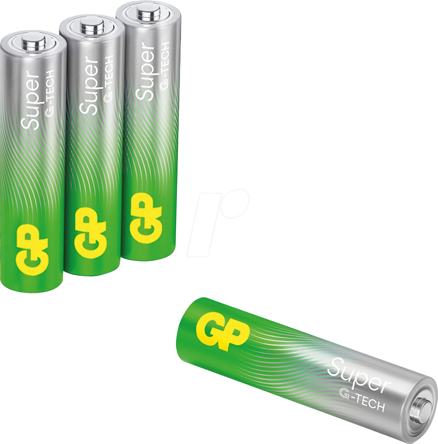 Baterie GP Batteries, Super Alcalina AAA (LR03) 1.5V alcalina, blister 4 buc. 