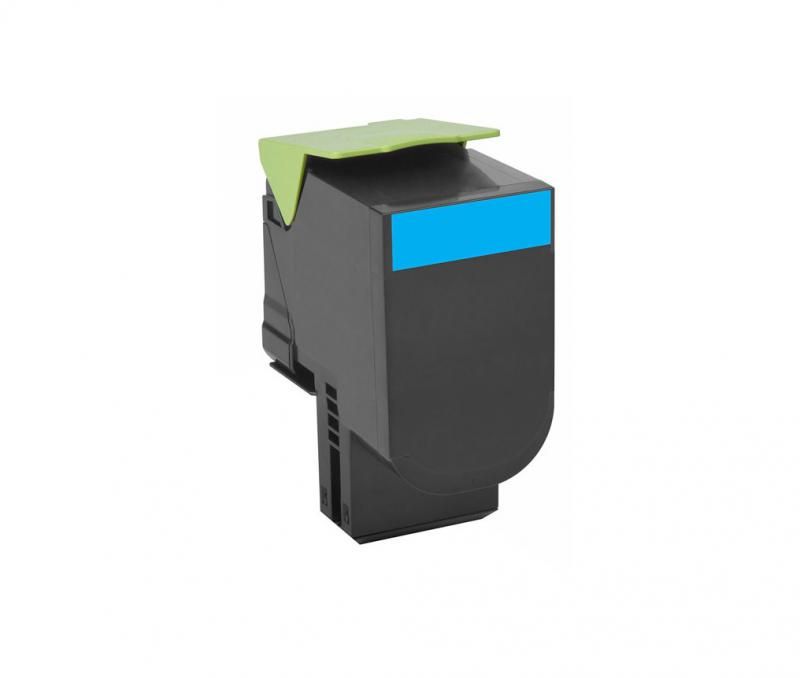 Cartus toner Lexmark 80C2XC0 ,Albastru ,4 000 pagini ,Original (80C2XC0) 