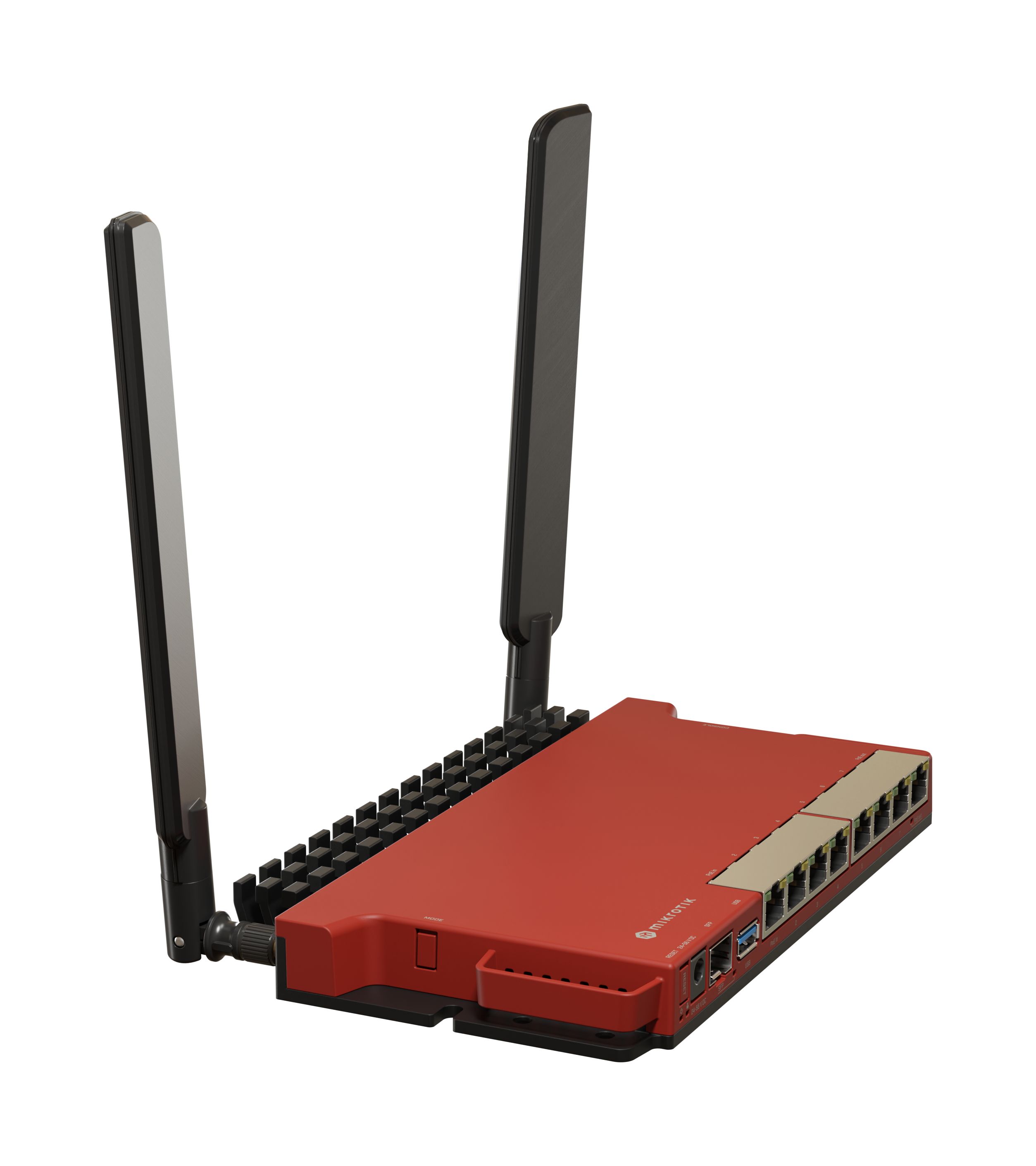 Mikrotik router wireless L009UiGS-2HaxD-IN, Procesor: 800Mhz, Memorie: 512mb RAM, 128Mb NAND, Interfata: 8 x 10/100/1000Mbps, 1 x SFP, Dimesiuni: 220x125x22mm, Licenta RouterOS: L5, 2 x antene externe 4DBI._1