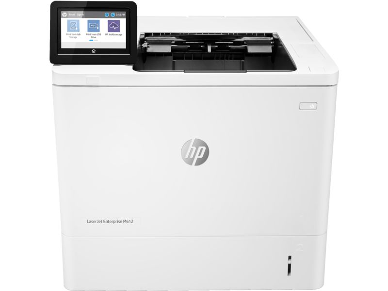 Imprimanta laser monocrom HP M612DN, A4, duplex, USB 2.0, Wi-Fi, 71 ppm