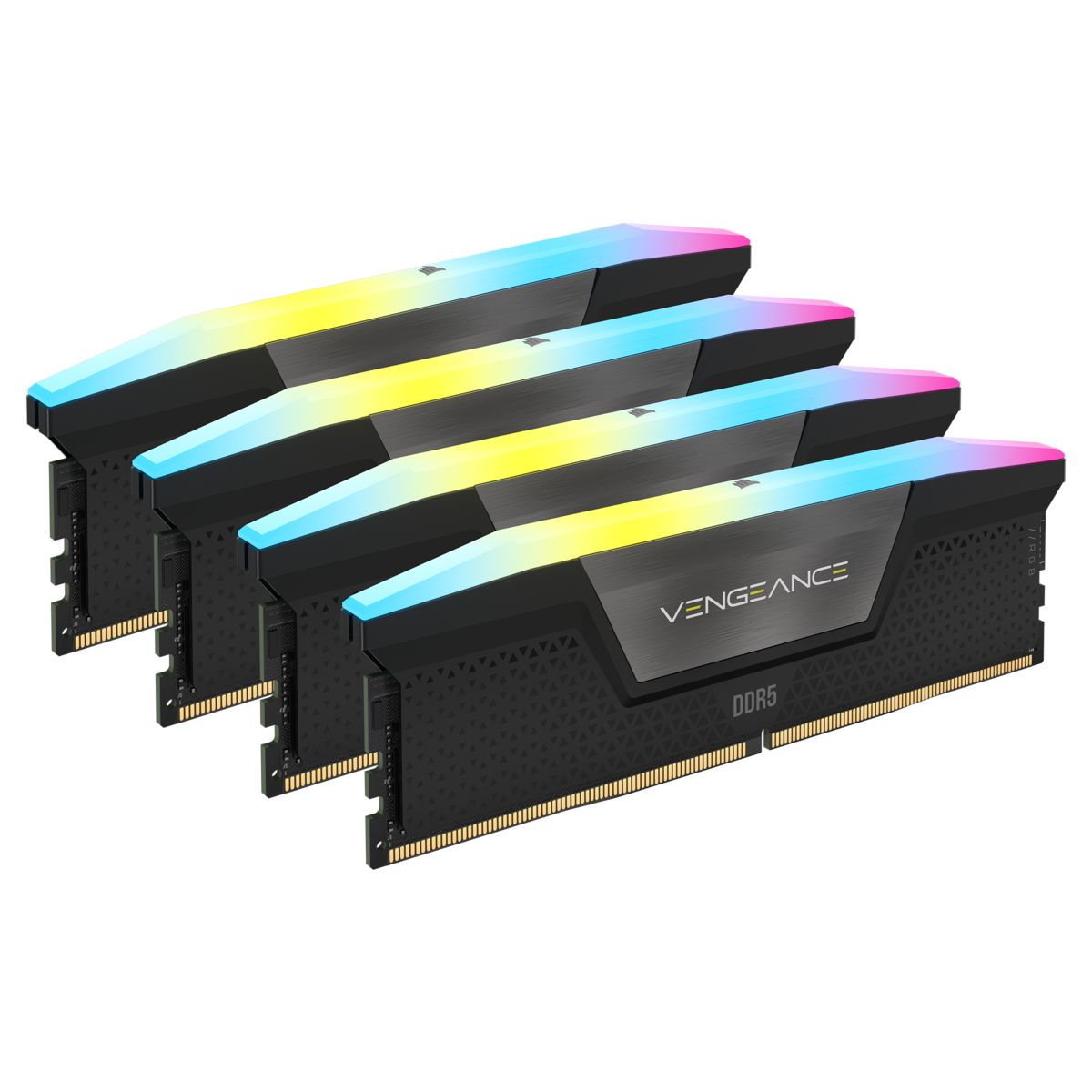 Vengeance RGB 192GB, DDR5, 5200MHz, CL38, 4x48GB, 1.25V, Negru