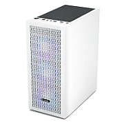 CARCASA PCCOOLER, Middle Tower, ATX, fara sursa, sticla securizata, 3 ventilatoare incluse, iluminare ARGB, alb, USB 3.2 gen 1 x 1, USB 2.0 x 2, mic, audio,  MA100 MESH W 