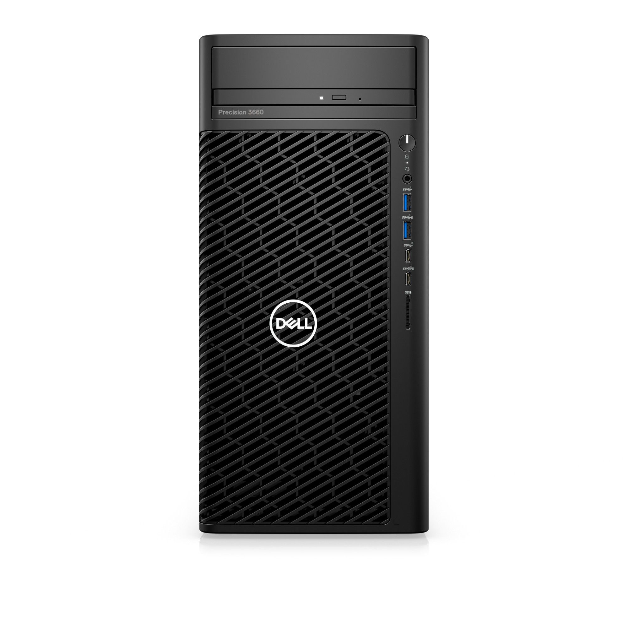 Dell Precision 3660 Tower,Intel Core i9-13900K(36MB, 24Core(8+16),3.0GHz/5.8GHz),64GB(2x32)4400MHz DDR5,1TB(M.2)NVMe PCIe SSD,noDVD,Nvidia GeForce RTX 4090/24GB,noWi-Fi,Dell Mouse-MS116,Dell Keyboard-KB216,Win11Pro,3Yr NBD_1