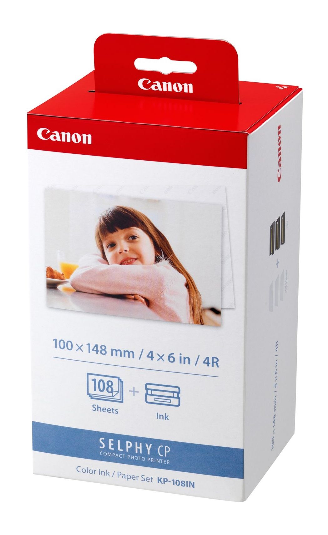 Canon KP-108IN photo paper Red, White
