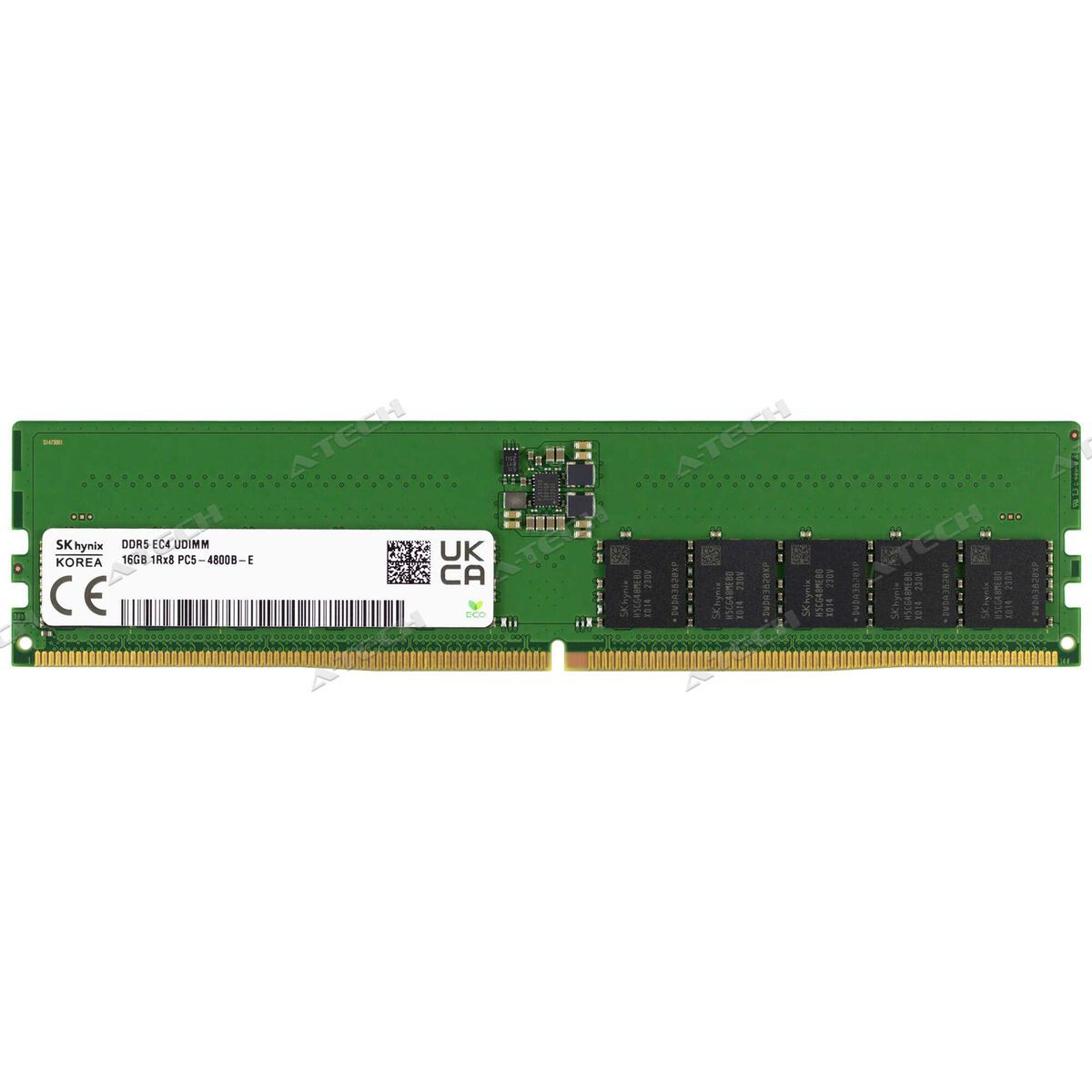 Memorie server SK Hynix 16 GB DDR5 ECC UDIMM 4800 MHz 1Rx8