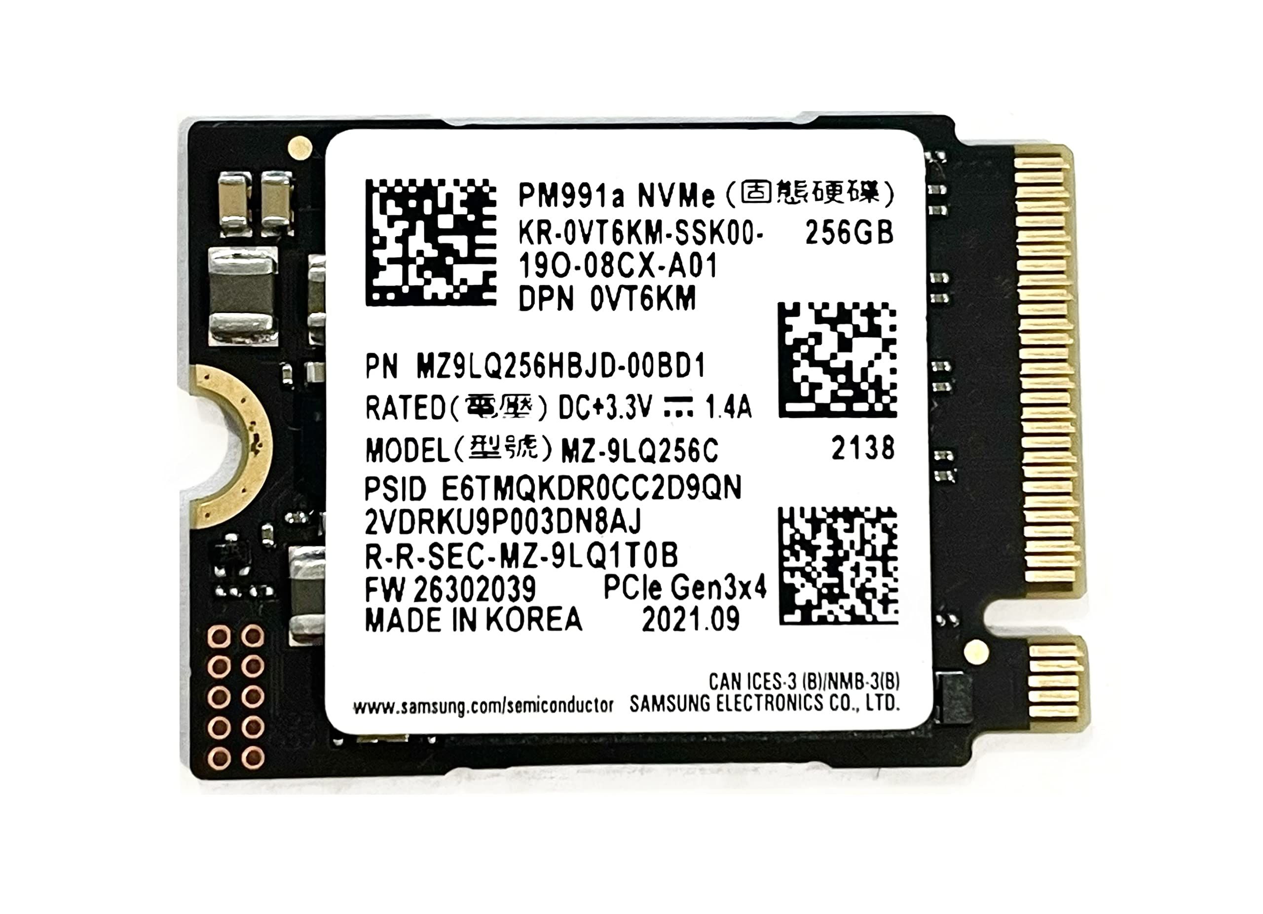 SSD Samsung PM991a 256 GB NVMe M.2 2230_1