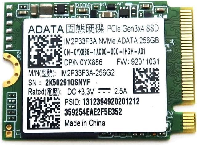 SSD ADATA IM2P33F3 256 GB NVMe M.2 2230_1