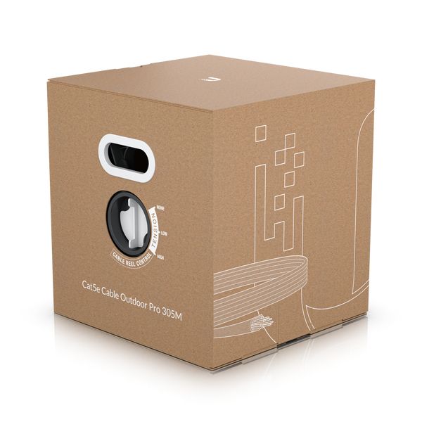 Ubiquiti Networks UACC-CABLE-C5E-OUTDOOR-PRO-305M-W networking cable White Cat5e S/UTP (STP)